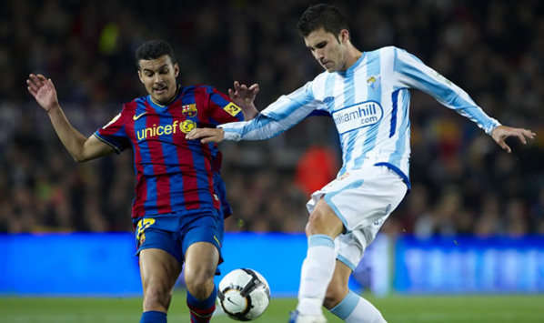 Pedro, Manu Torres, Barcelona, Malaga (Getty Images)