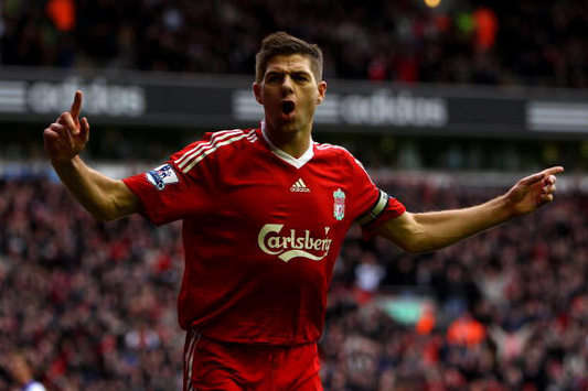 EPL: Steven Gerrard, Liverpool - Blackburn (Getty Images)