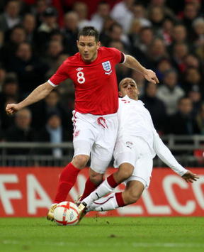 Friendly: Frank Lampard - Wael Gomaa, England v Egypt (Getty Images)