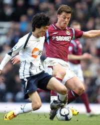 EPL: Scott Parker - Lee Chung-Yong, West Ham - Bolton (Getty Images) 