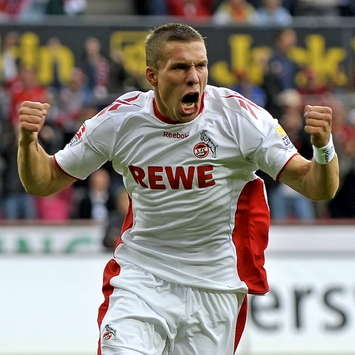 Lukas Podolski, 1. FC Köln foto: Proshots