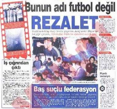 2001 Diyarbakırspor-Altay maçı haberi (Milliyet Arşivi)