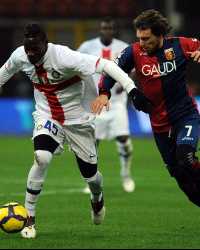 Mario Balotelli (I), Marco Rossi (G) - Inter-Genoa - Serie A (Getty Images)