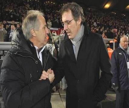 Laurent Blanc and Rene Girard (Bordeaux vs Montpellier)