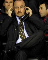 EPL: Rafael Benitez, Wigan Athletic - Liverpool (Getty Images)