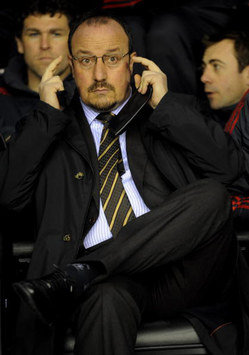 EPL: Rafael Benitez, Wigan Athletic - Liverpool (Getty Images)