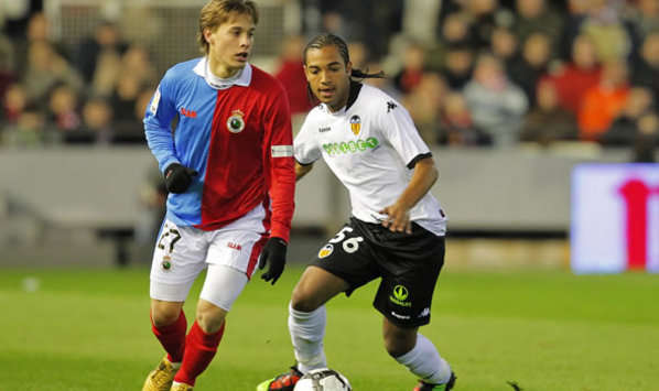Canales, Joel, Valencia, Racing Santander (Getty Images)
