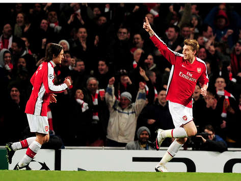 Niklas Bendtner - Arsenal-Porto - Champions League (Getty Images)