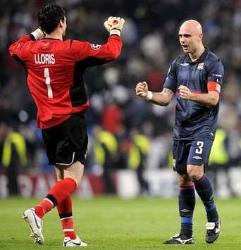 Champions League : Hugo Lloris & Cris (Lyon)