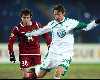 Europa League Rubin Kazan - VfL Wolfsburg: Christian Gentner; Alan Kasaev (Getty)