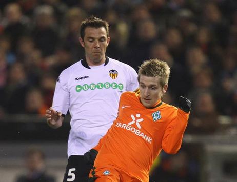 UEFA Avrupa Ligi: Marko Marin (Werder Bremen) - Carlos Marchena (Valencia) (Getty)