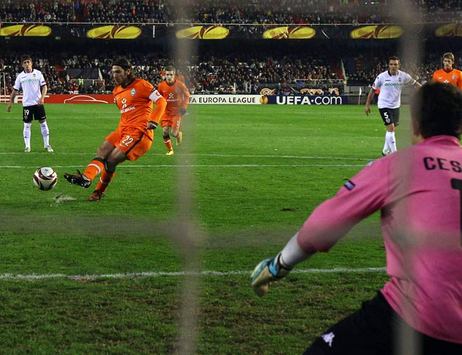Europa League Valencia - Werder Bremen: Frings scores via Penalty (Getty)