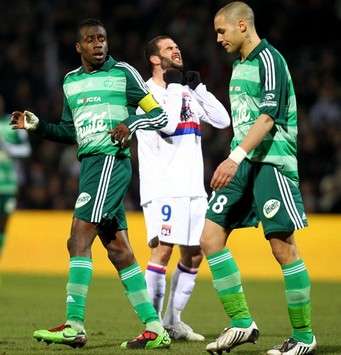 Ligue 1 : Blaise Matuidi & Sylvain Monsoreau (Saint-Etienne) vs Lisandro Lopez (Lyon)