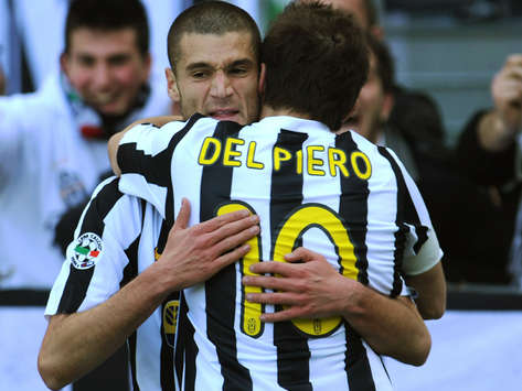 Candeva & Del Piero - Juventus-Siena - Serie A (Getty Images)