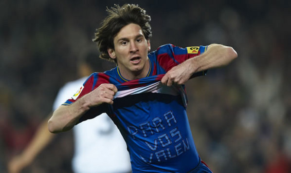 Lionel Messi, Barcelona, Valencia (Getty Images)