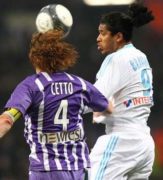 Ligue 1 : Mauro Cetto (Toulouse) vs Brandao (Marseille)