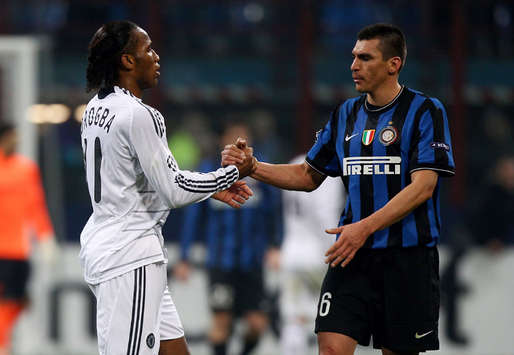 Drogba & Lucio - Inter-Chelsea - Champions League (Getty Images)