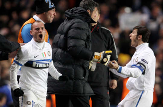 Inter celebrates - Chelsea-Inter (Getty Images)