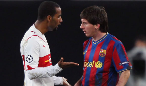 Cacau, Messi, Barcelona, Stuttgart (Getty Images)