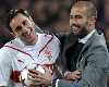 Champions League: FC Barcelona - VfB Stuttgart, Molinaro, Guardiola (Getty Images)