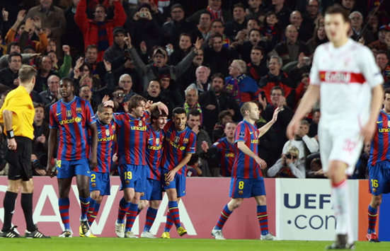 Barça celebrating, PROSHOTS