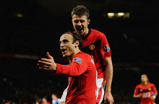 Dimitar Berbatov & Michael Carrick, Manchester United (Getty Images)