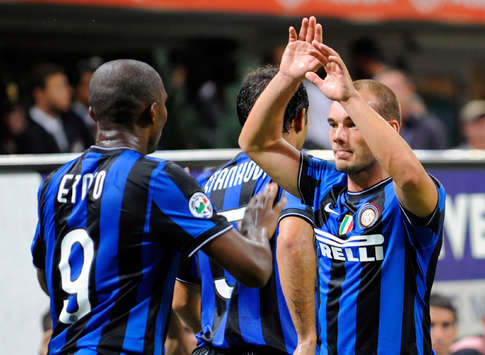 Eto'o & Sneijder - Inter (Getty Images)