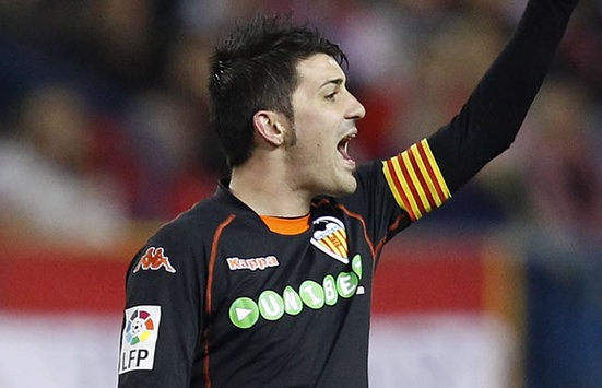 UEFA Avrupa Ligi: David Villa (Valencia) (Getty Images)