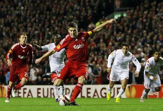Europa League : Steven Gerrard (Liverpool)