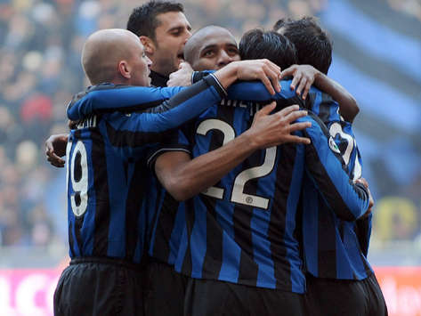 Un'esultanza dei giocatori dell'Inter (Getty Images)