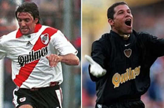 Sergio Berti-Oscar Cordoba - River-Boca