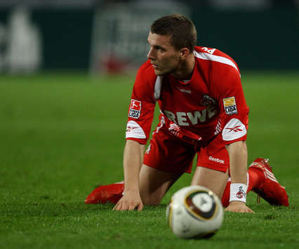 Bundesliga: 1. FC Köln – Borussia Mönchengladbach, Lukas Podolski (Bongarts/Getty)