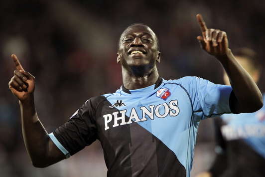 Jacob Mulenga celebrates after goal against Willem II (photo PROSHOTS)