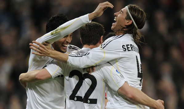Garay, Alonso, Sergio Ramos, Real Madrid, Sporting (Getty Images)