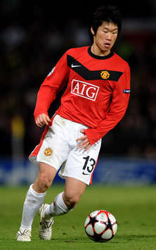 Ji-Sung Park of Manchester United(Getty Images) 
