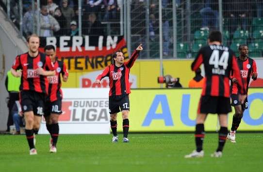 Gekas war der überragende Berliner beim Sieg in Wolfsburg (Getty Images)