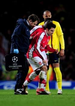 Arsene Wenger Defends Arsenal's Involvement In Cesc Fabregas' Season-Ending Injury