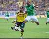 Bundesliga Borussia Dortmund - Werder Bremen: Lucas Barrios & Naldo (Bongarts/Getty)