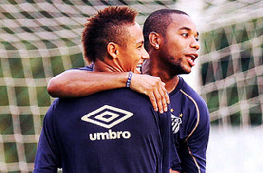 Neymar And Robinho