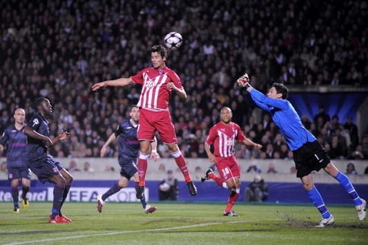 Gourcuff (Bordeaux) en Lloris (Lyon), Bordeaux - Lyon (CL), PROSHOTS
