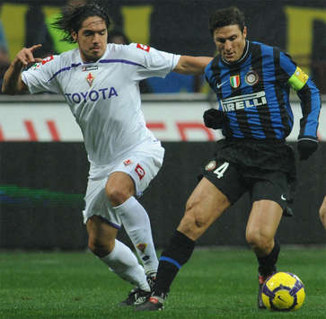 Vargas & Zanetti - Inter-Fiorentina (Getty Images)
