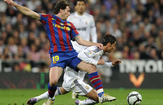 Maxwell, Cristiano Ronaldo, Real Madrid, Barcelona (Getty Images)