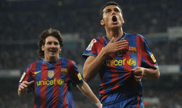 Pedro, Messi, Barcelona, Real Madrid (Getty Images)