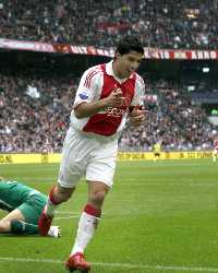 Luis Suarez scoort, Ajax - VVV-Venlo (PROSHOTS)
