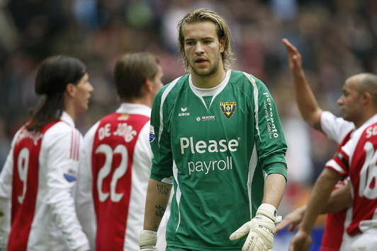 Ruud Boffin treurt na zoveelste doelpunt Ajax, Ajax - VVV-Venlo (PROSHOTS)