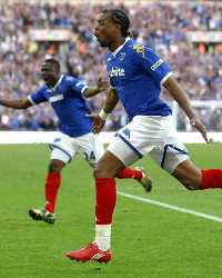 FA Cup: Aruna Dindane - Frederic Piquionne - 
              Portsmouth - (Getty Images)