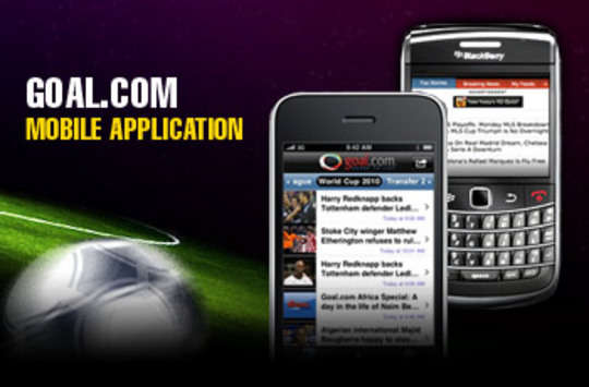 Découvrez les nouvelles applications Goal.com mobile