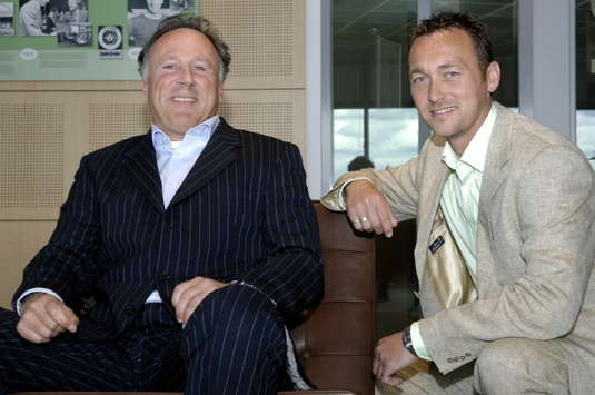 VVCS-directeur Louis Everard en -voorzitter Danny Hesp (PROSHOTS)