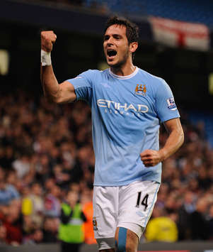 Roque Santa Cruz, Manchester City (Getty Images)