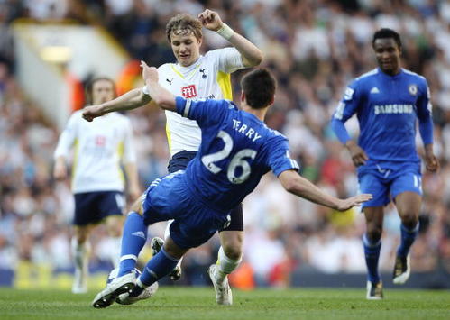 EPL: John Terry - Roman Pavlyuchenko, ottenham Hotspur - Chelsea (Getty Images)